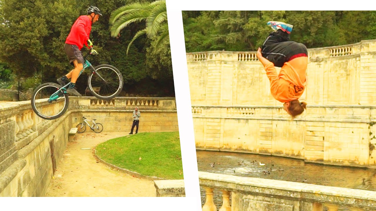 VELO vs PARKOUR | Qui sera le meilleur ? (Ft. Raphael Bourget-Lami)