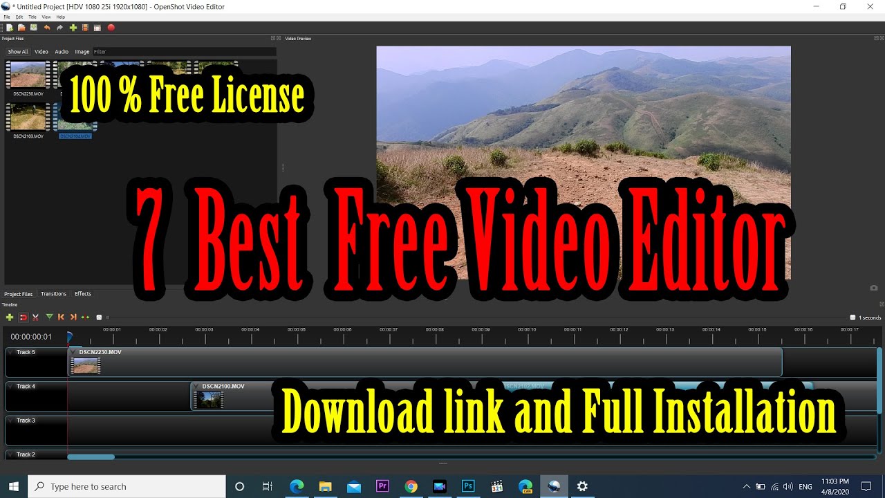 free youtube video editing software for windows 7