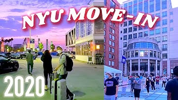 NYU Move-In Day 2020!!! (Freshman Year)