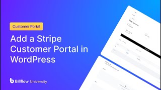 How to Add a Stripe Customer Portal in WordPress