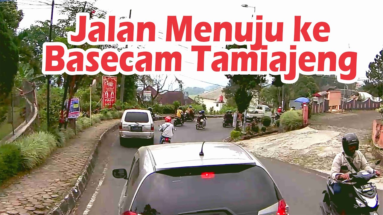 Gunung Penanggungan, Jalan menuju Base Camp Tamiajeng