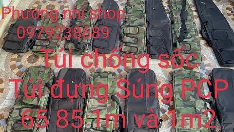 Túi chống sốc 3 lớp chống nước - túi đựng Súng PCP Size 65 85 1m và 1m2