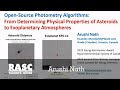 Open-source Photometry Algorithms with Arushi Nath