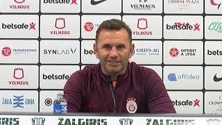 Galatasaray Teknik Direktörü Okan Buruk Rakibimiz Avantajlı, Ligi Devam Ediyor Ve Kendi Sahasında