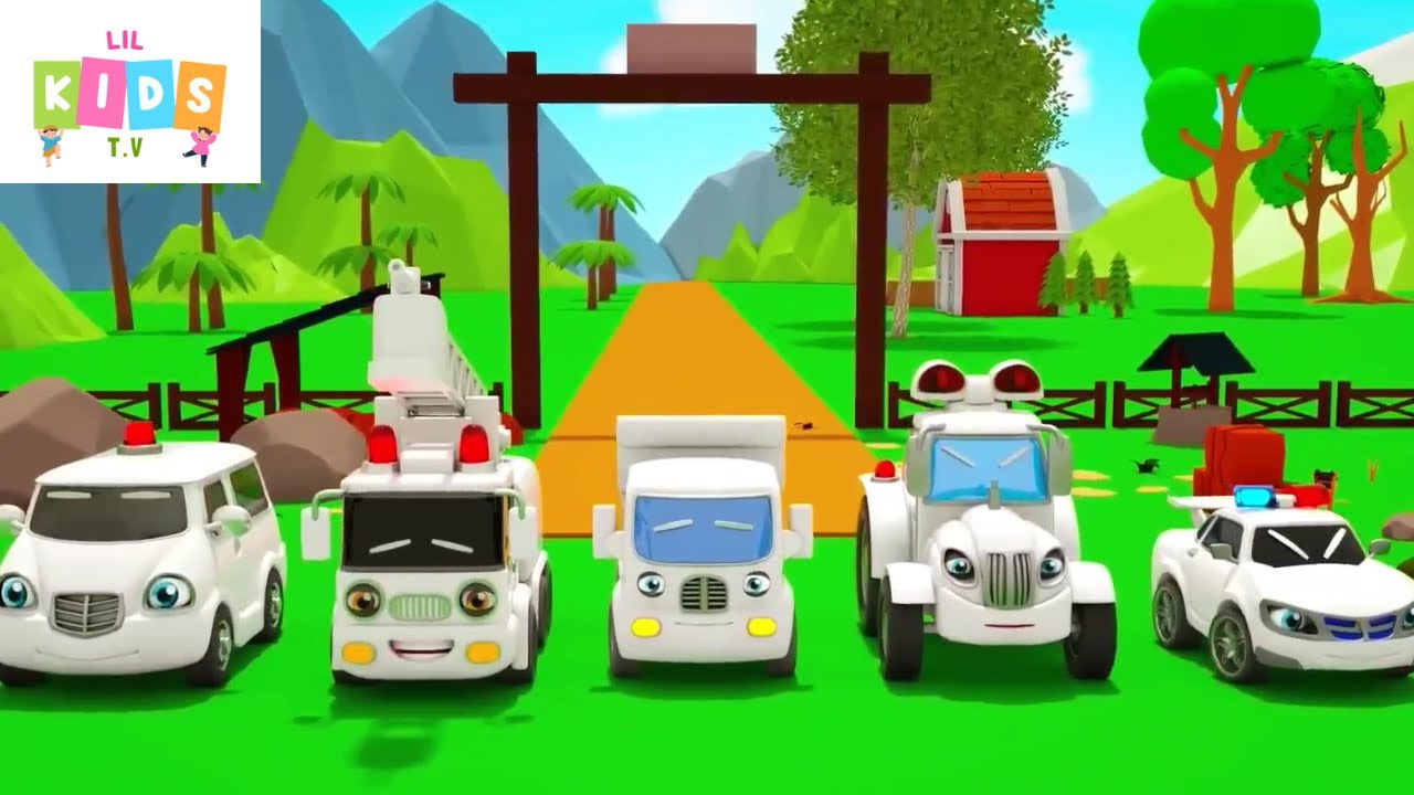"Rolling Dreams: A Truck Adventure"-Nursery Kids Rhyme Poem with Subtitles 