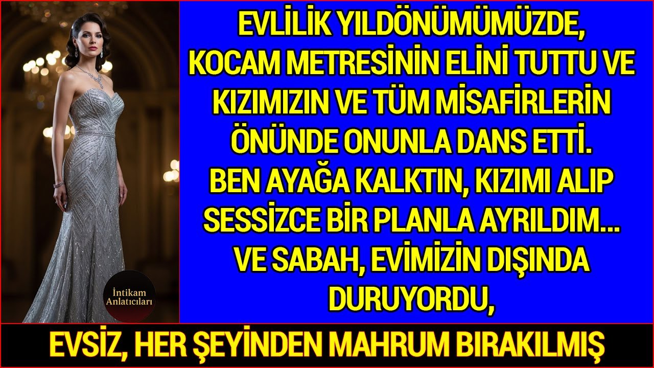 Kocam evlilik yıldönümümüzde metresiyle dans etti, sabahleyin evsiz kalmıştı.