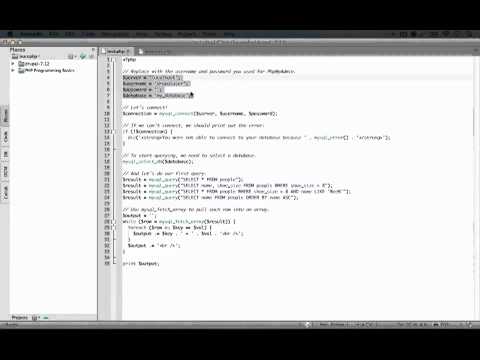 117. How to move our database connect script to a commonly included file (a Drupal how-to)