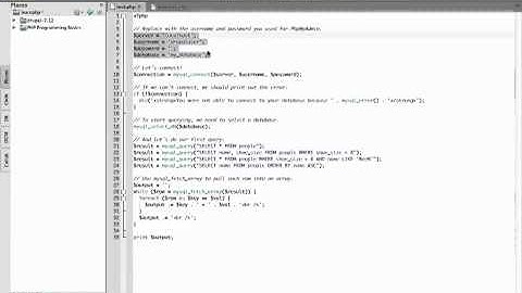 117. How to move our database connect script to a commonly included file (a Drupal how-to)
