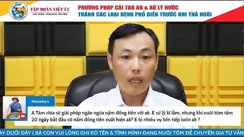 Cách phòng và trị nấm đồng tiền khi vừa bắt đầu thả giống