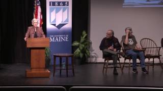 Stephen King Hearts in Suspension book launch