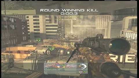 MW2 Quick Scope Lobby Highlights And More!!!