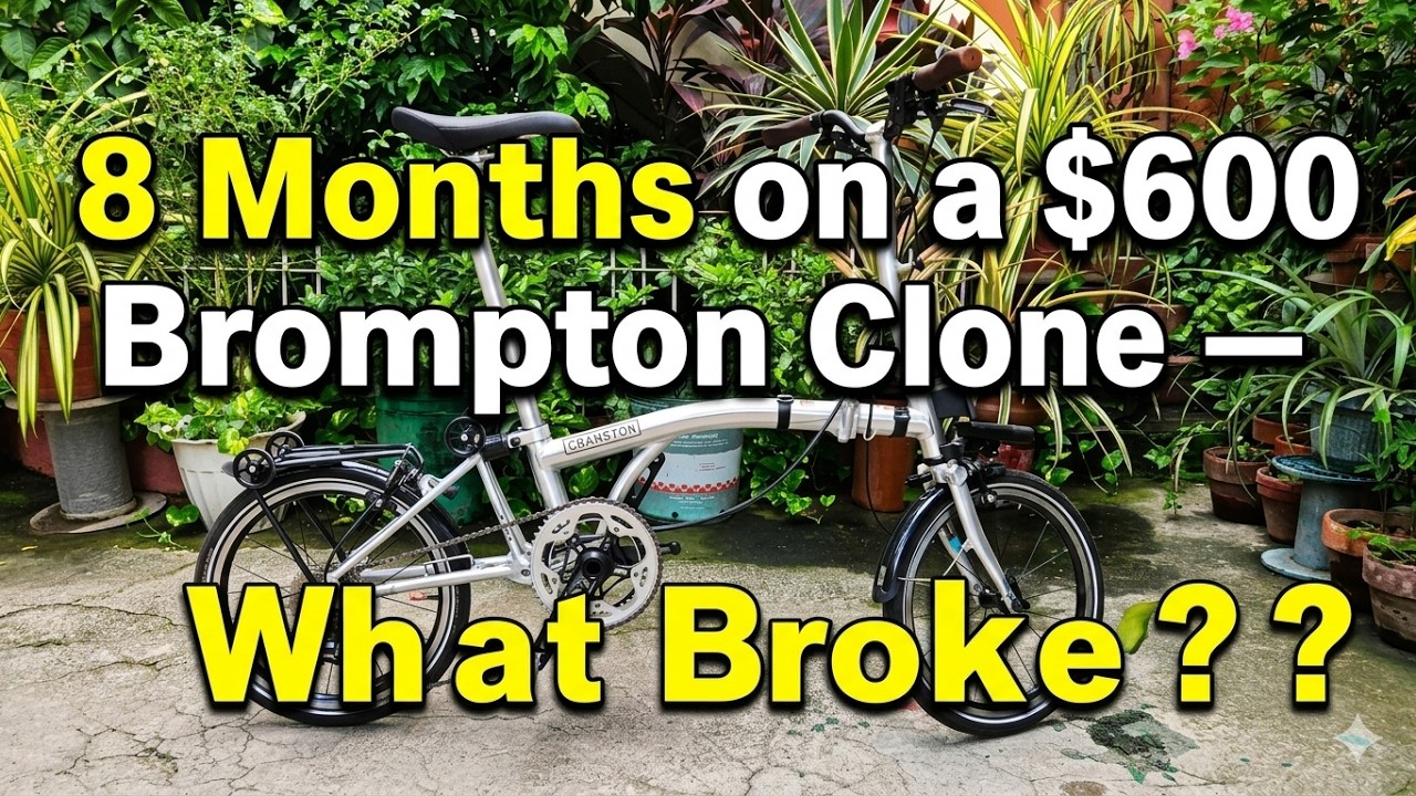 I Rode a $600 Chinese Brompton Clone for 8 Months — What Broke