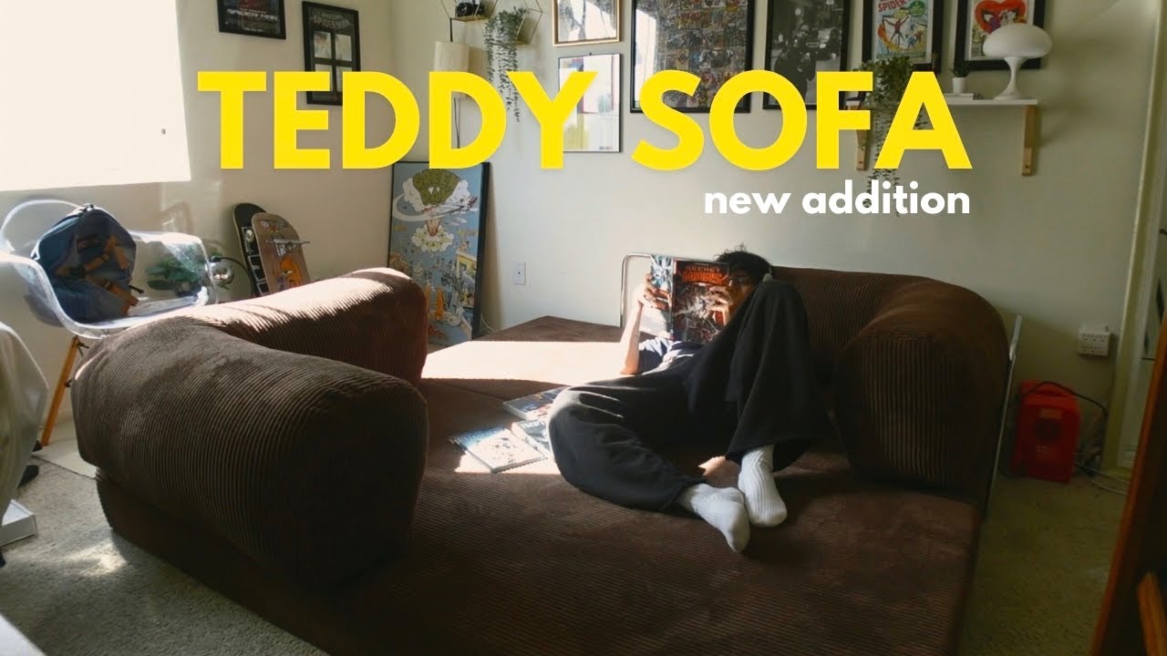 i got my dream couch the TEDDY SOFA