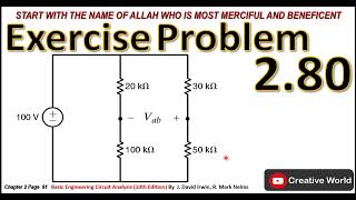 Chapter 2 Exercise Problems 2.80 Solution | Linear Circuit Analysis