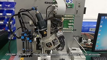 smt asm mounter siplace Siemens placement machine E-by technology knowledge-CP14/CP12/TwinHead