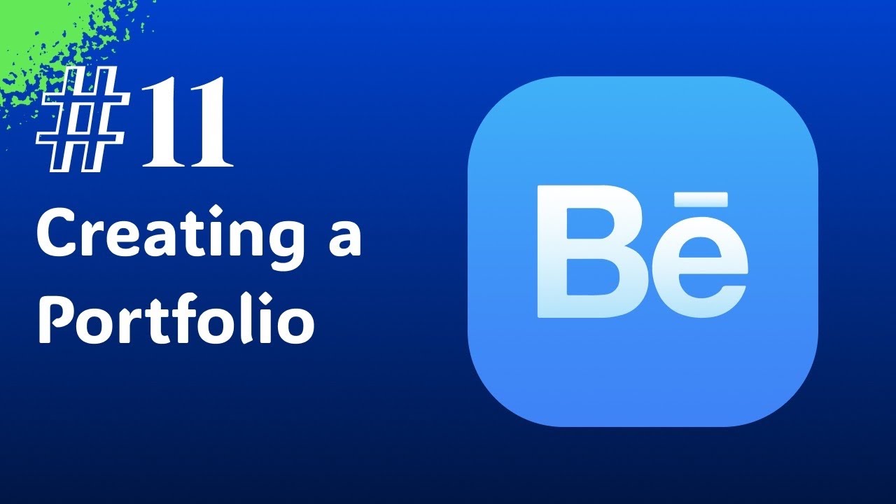 how to create your behance portfolio - YouTube
