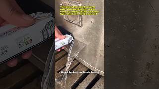 Download Lagu Instant Leak Stop with Liquid Rubber Sealant for Metal Tank Repairs #DIY #Repair #Satisfying MP3