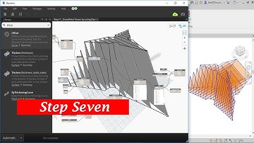 Snowflake Tower Using Dynamo _ Step 7 Making Vertical Cuts Slices