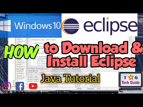 How to Download & Install Eclipse IDE on windows 10