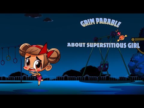 Masha's Spooky Stories - Grim Parable About Superstitious Girl 👧🏼 (Episode 6)