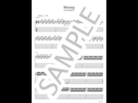 Missing (リード＆バッキング）【ギターTAB / 2パートセット】 - ELLEGARDEN