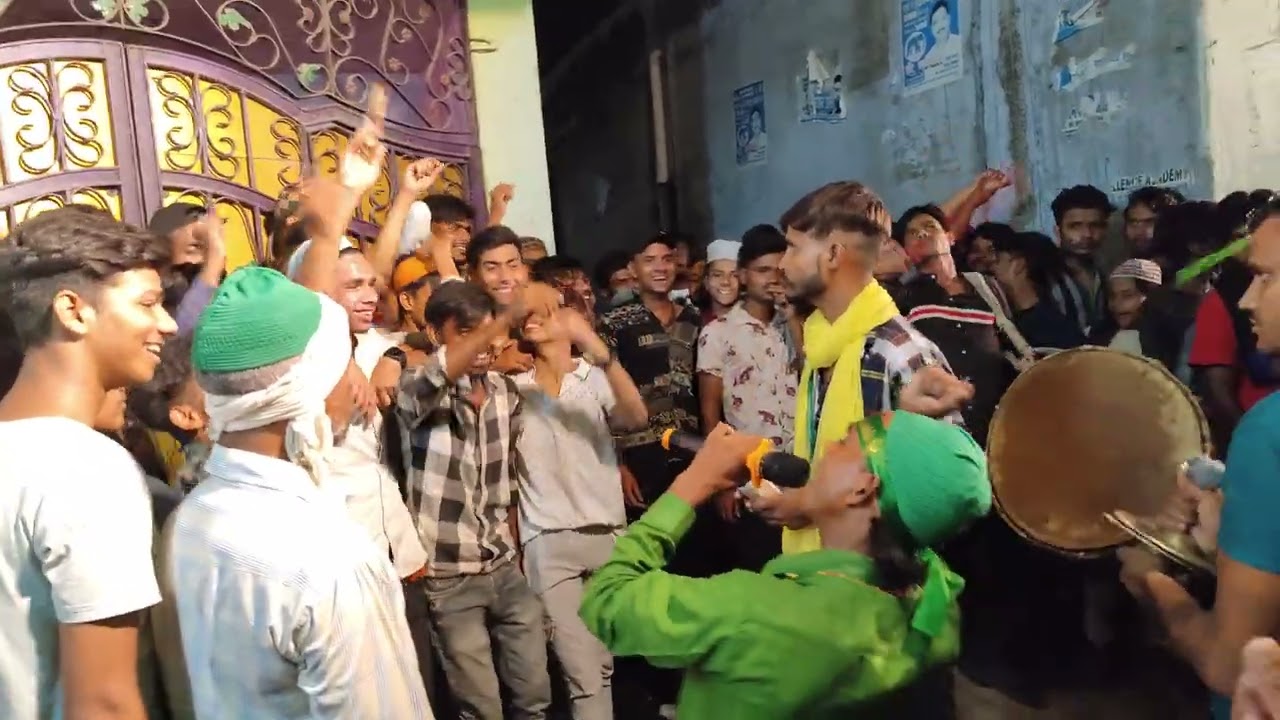 मिट गए यार की आंखों पे भरोसा करके | Bareilly maheshpur ke Moharram Ki 6 Tarik 2023 #msshoaibvlogs