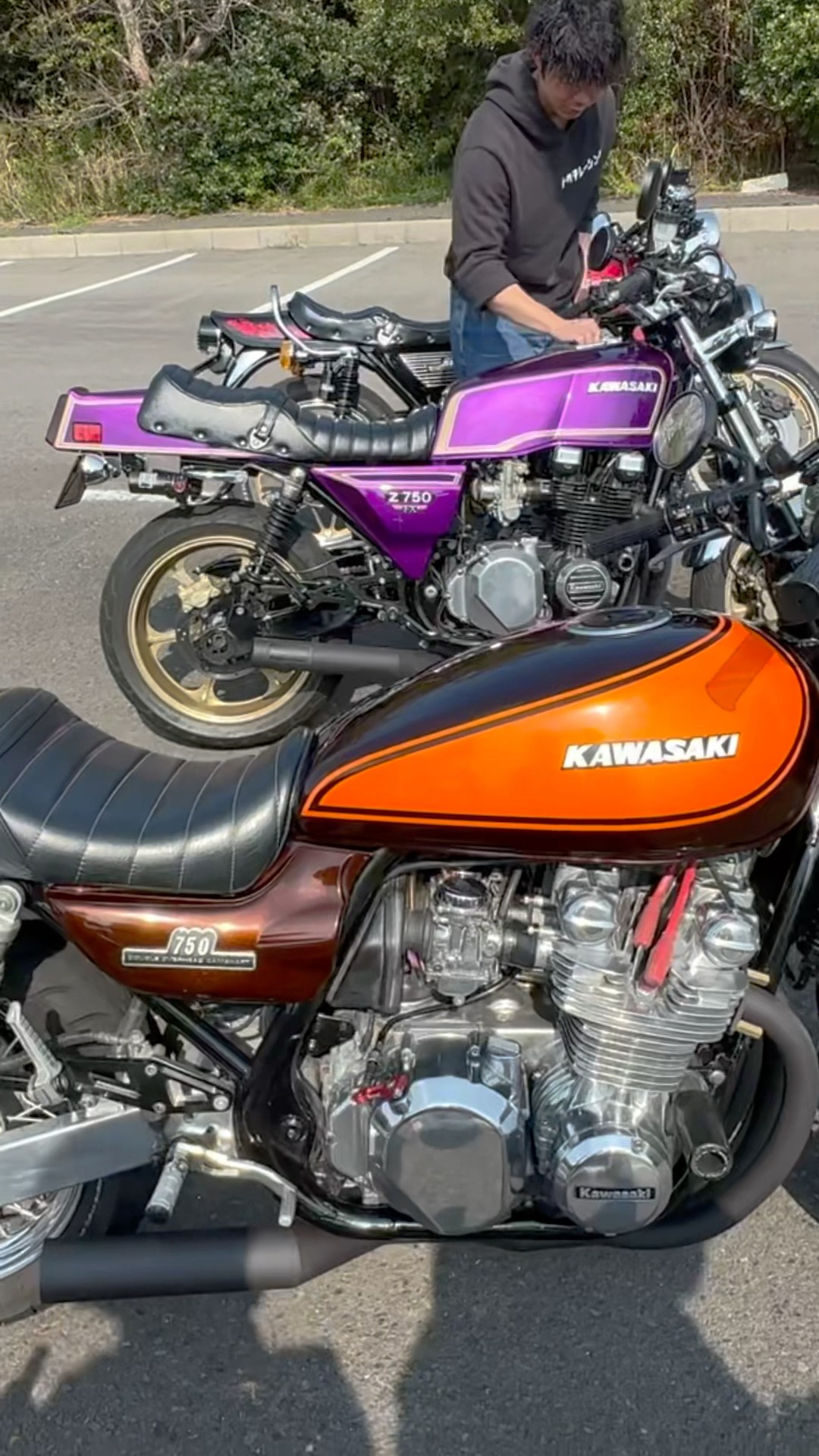 Bad-boy ZESS exhaust sound! Zephyr 750 - YouTube