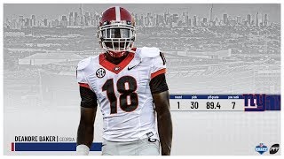 2019 Nfl Draft Giants Select Deandre Baker Pff