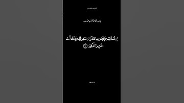 سورة المائدة الآية 118 القارئ سعد الغامدي #تذكير_بالله_عز_و_جل #الدال_على_خير_كفاعله