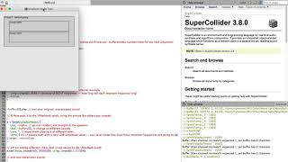 How to Use Filter Bank SynthDef (SuperCollider)