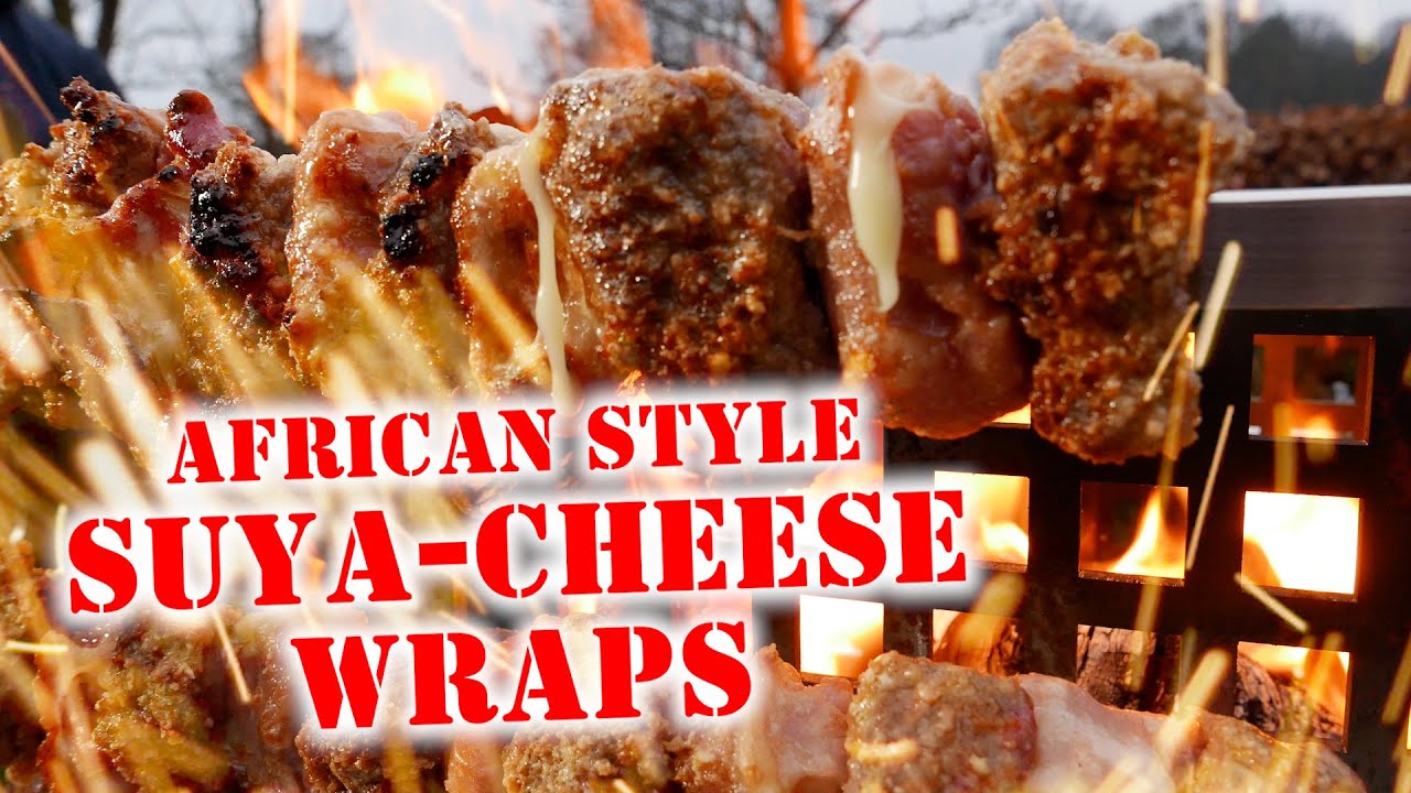 XXL Beef & Cheese Spieße / Suya Wraps | Die Grillshow 545  #bbq #outdoorcooking  #bacon #foodhacks