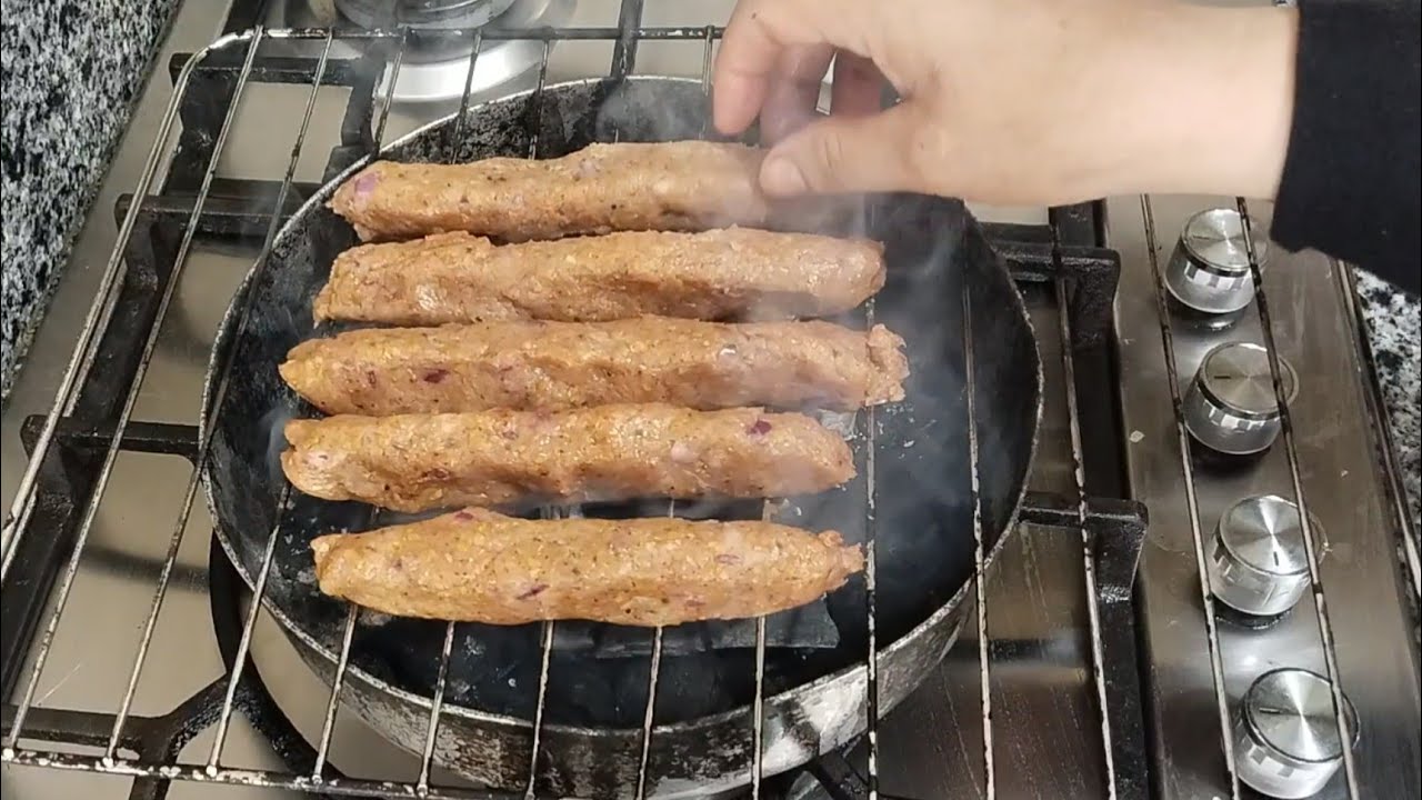 🔥كفتة فراخ مشوية على الفحم وبدون شواية! طرية وطعمها خطير 👌🔥 أسهل طريقة
