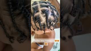 Toddler boy hairstyles #braids #boyhairstyle #shorts