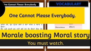 Punjabi to English Translation Part-22 | One Cannot Please Everybody | Moral and Morale Boosting screenshot 5