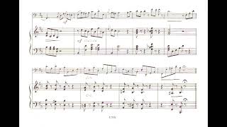 Glière - Humoresque for Bassoon and Piano (piano accompaniment)