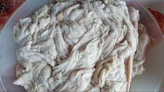 видео: Как правильно почистить толстую кишку на кровяную колбасу! картинка: Как правильно почистить толстую кишку на кровяную колбасу!