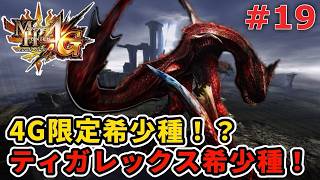 MH4G】超絶幻の希少種！ティガレックス希少種に初挑戦！#19