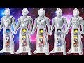 奧特曼膠囊10兄弟50周年套裝玩具 Ultraman 10 heros Special silver Set1 超人力霸王ウルトラ10勇士 スペシャルセット1