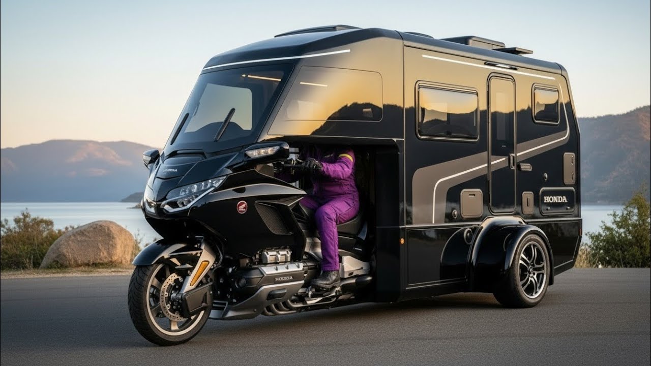 2026 Honda Gold Wing ElectricTrike Camper🚀Luxus,Elektro-Power & Camping in einem unglaublichenTourer