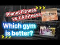 LA Fitness vs Planet Fitness image