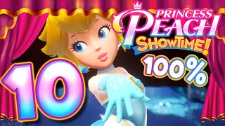 Princess Peach Showtime Walkthrough Part 10 (Switch) 100% Ice Skater & Mermaid Floor 5