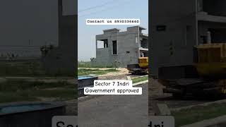 sector 7 indri Government Approved sector invest now. #plots #karnal #aashirvaadproperties #shorts