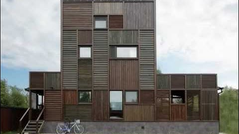 Modern Timber Cladding