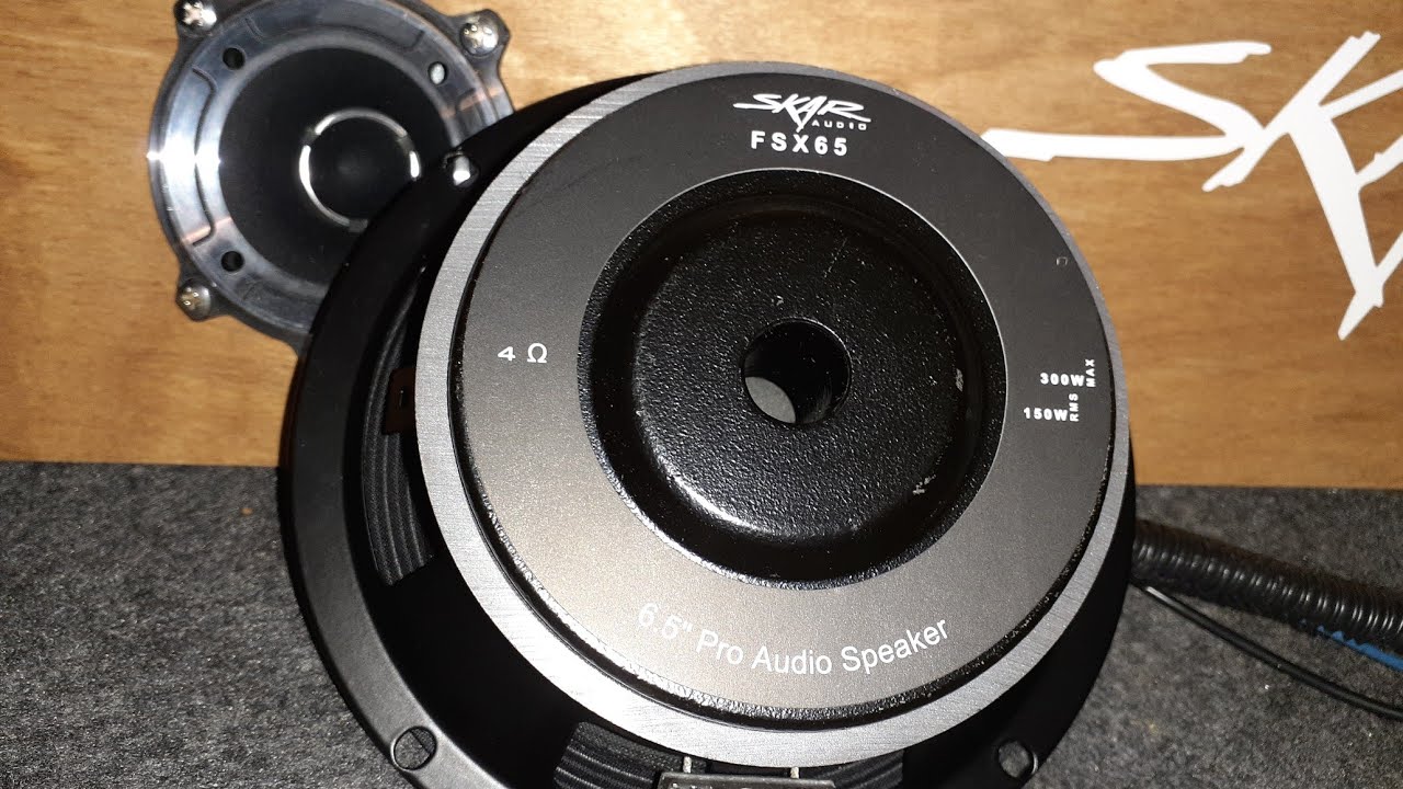 I put the Skar 6.5 mid in the door! 4 skar 6.5 and 2 ds18 tweeters on