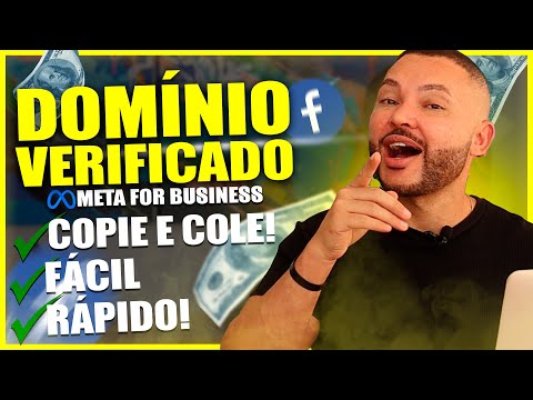 ✅ COMO VERIFICAR SEU DOMINIO NO FACEBOOK 2022! COPIE E COLE!