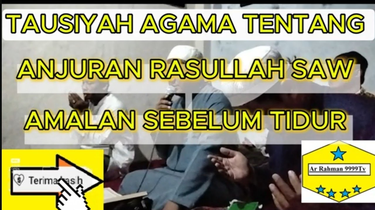 🌟 Anjuran Rasulullah SAW yang Wajib Kita Tahu 🌟 
