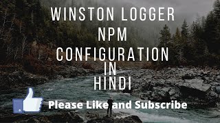 How to : Implement Winston logger in Nodejs
