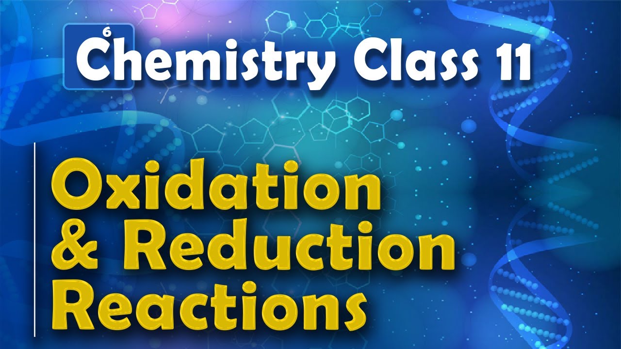 Oxidation and Reduction Reactions - Redox Reaction - Chemistry Class 11