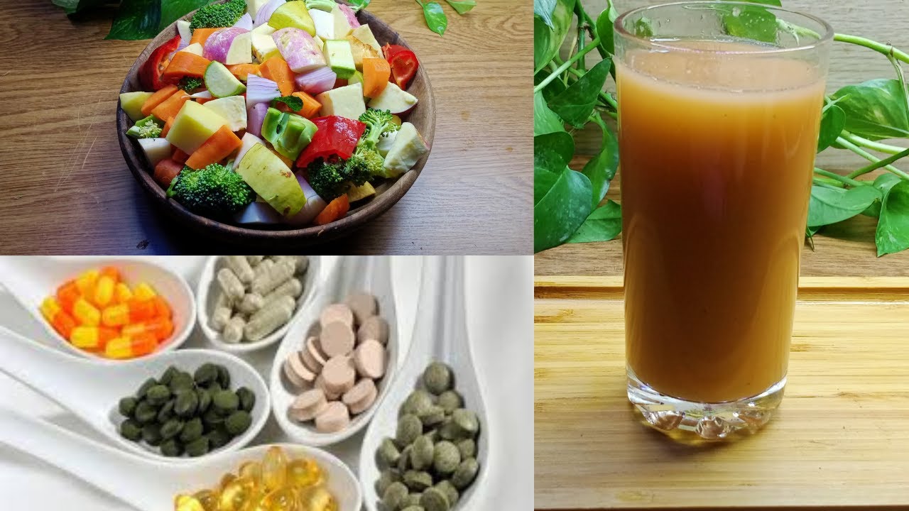 مستخلص الخضار والفواكه لسد نقص الفيتامينات والمعادن /مكمل غذائي طبعي بدون معادن ثقيلة وسهل الامتصاص