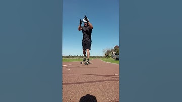 Progression into Diagonal stride for Rollerski
